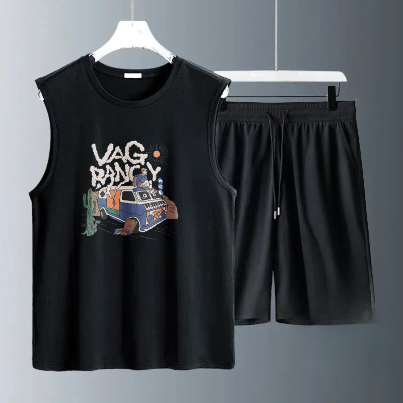 Summer Clothing Sets - Ensembles de débardeurs pour hommes Été