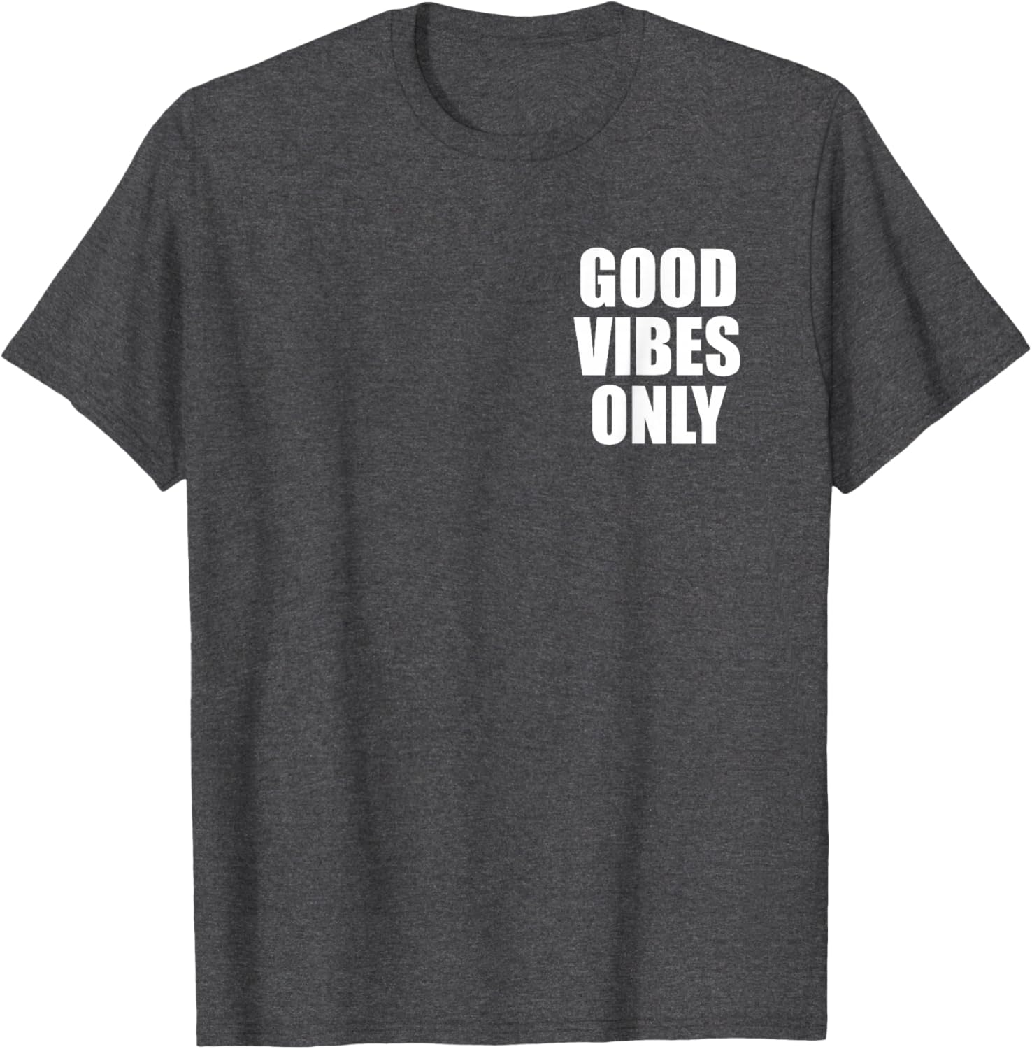 Summer Vibes Clothing Men - T-Shirt unisexe Good Vibes Only Postive