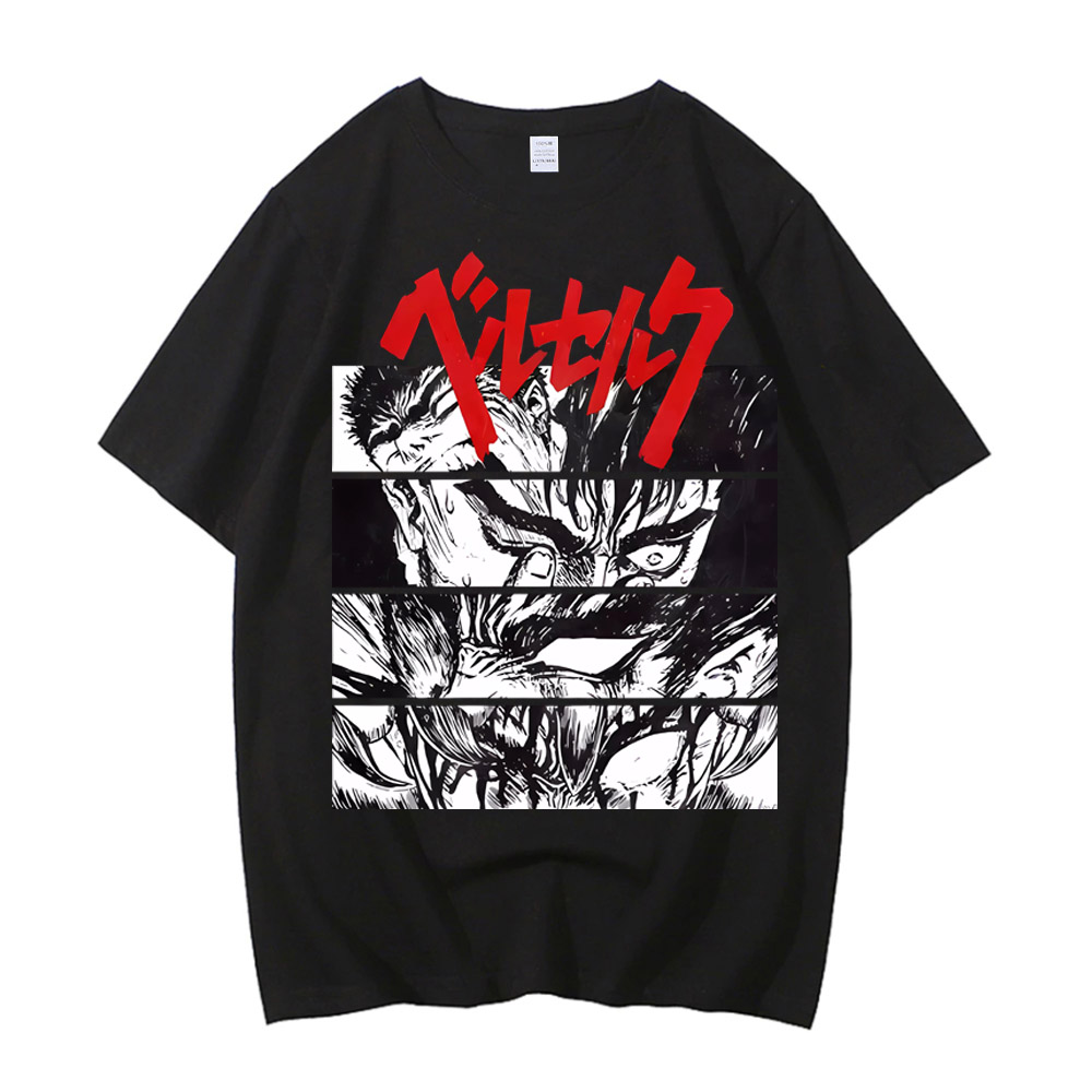 Quality Summer Clothing For Women - Nouveau T-shirt Anime Berserk Été 2026