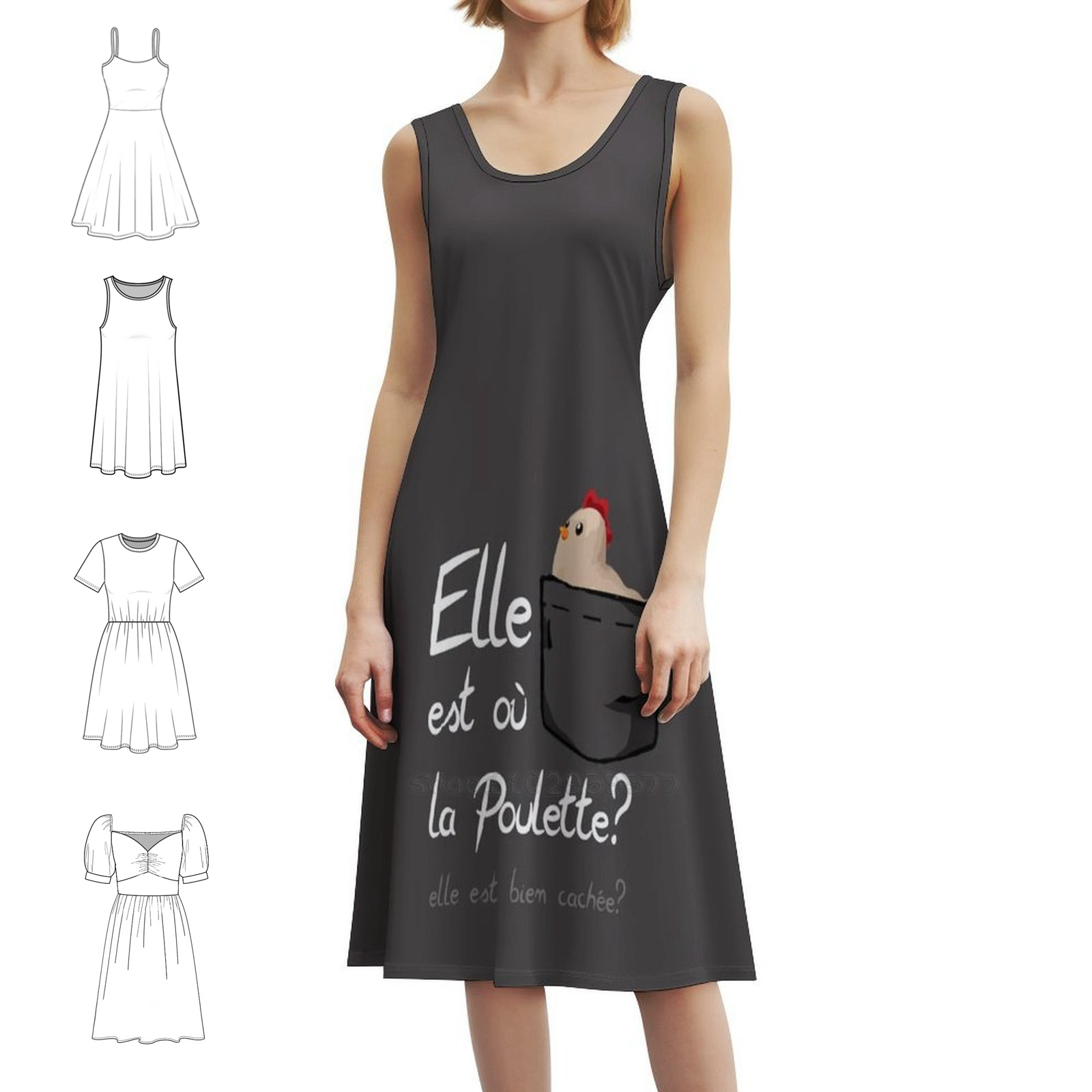 Summer Clothing Quotes - Robe de soirée pour femmes, Streetwear
