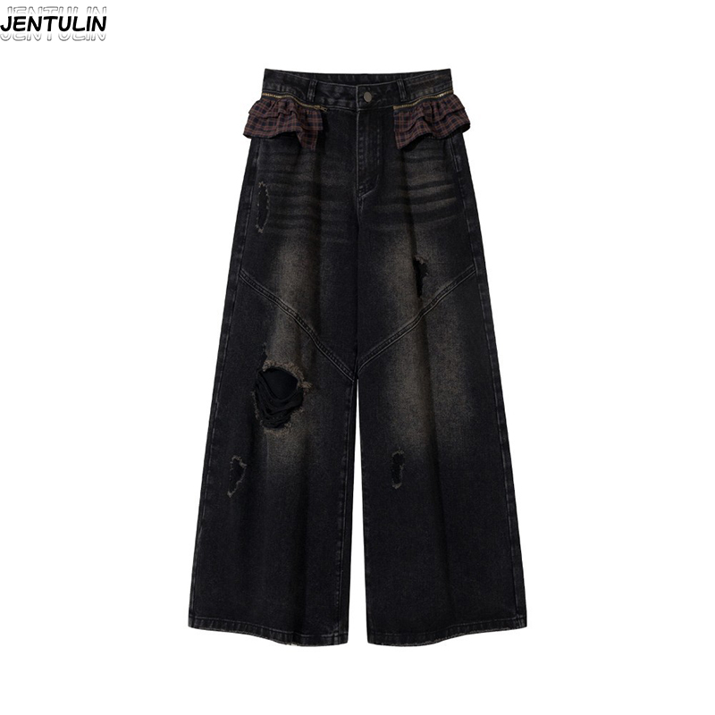 Summer Vibes Clothing Men - Nouveau Jean à rivets pour homme,
