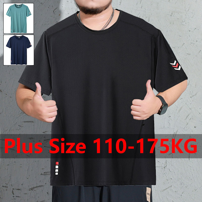 Summer Clothing Plus - T-shirt grande taille pour hommes 5XL