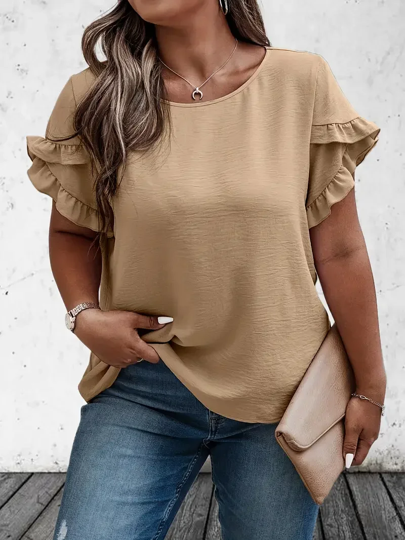 Summer Clothing Colors - Printemps été femmes grande taille 1XL-5XL