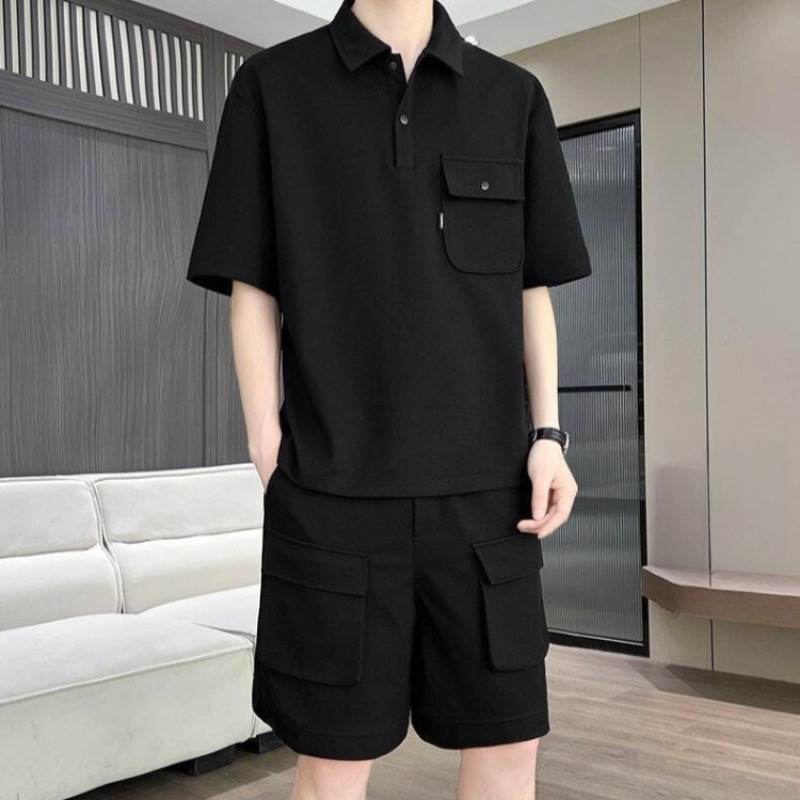 Summer Clothing Sets - Ensemble polo et short d'été pour