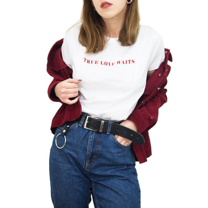 Summer Clothing Quotes - Sugarbaby-T-shirt True Love Wemberg, Citation Radiohead,