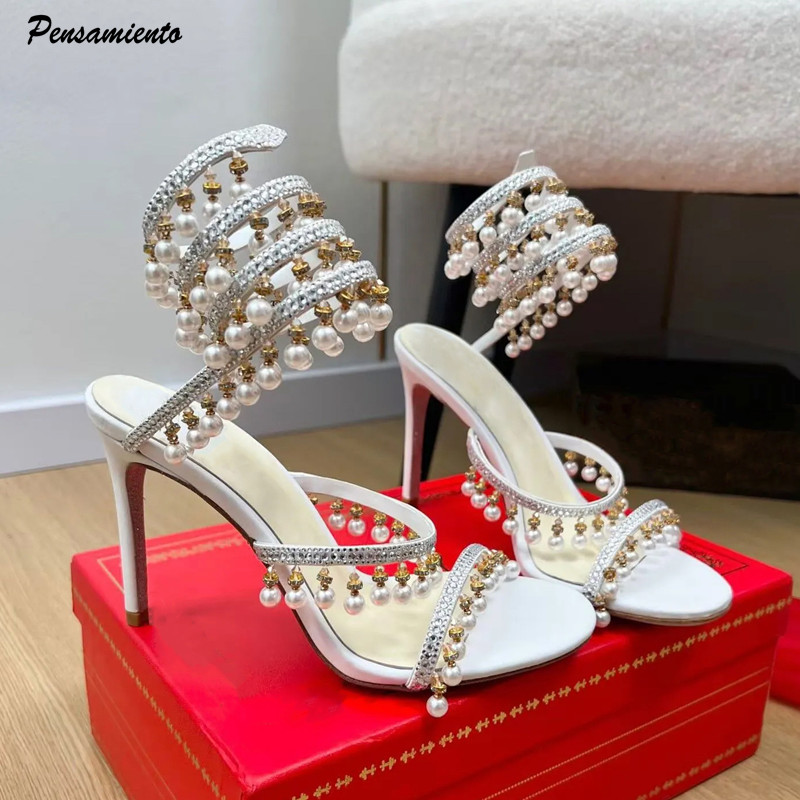 Summer Clothing Elegant - Sandales gladiateur de luxe pour femme