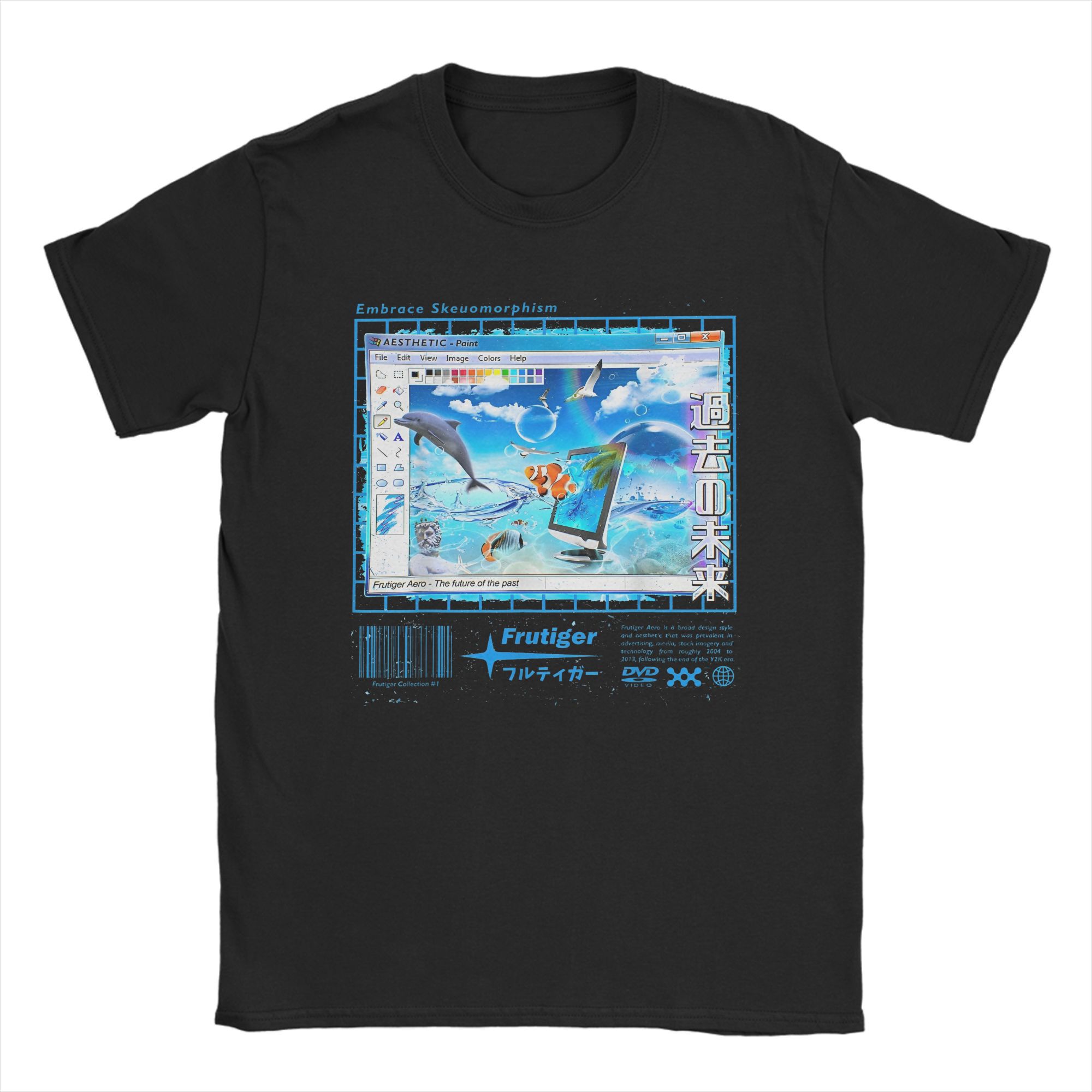 Summer Vibes Clothing Men - Frutiger Aero Fashion Collection T-Shirt pour