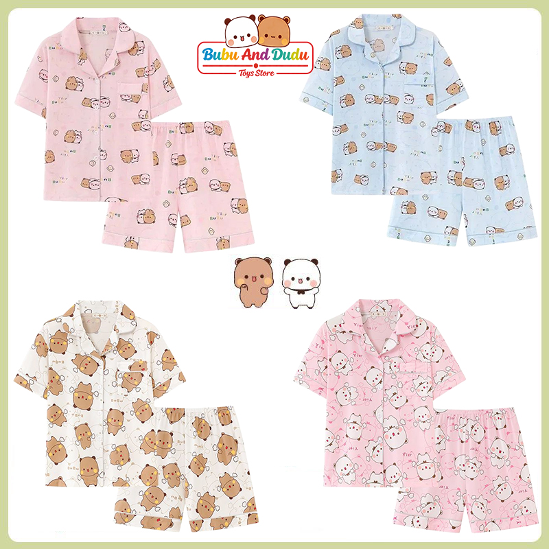 Summer Edition Clothing - Pyjama Panda Bubu et Yier, motif