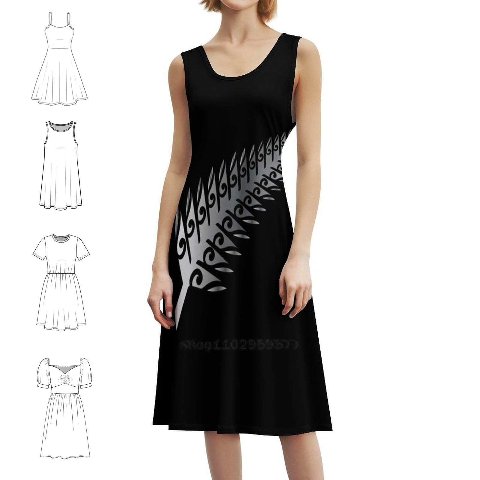 Summer Clothing Ideas For Women - Silver Fern – robe de soirée