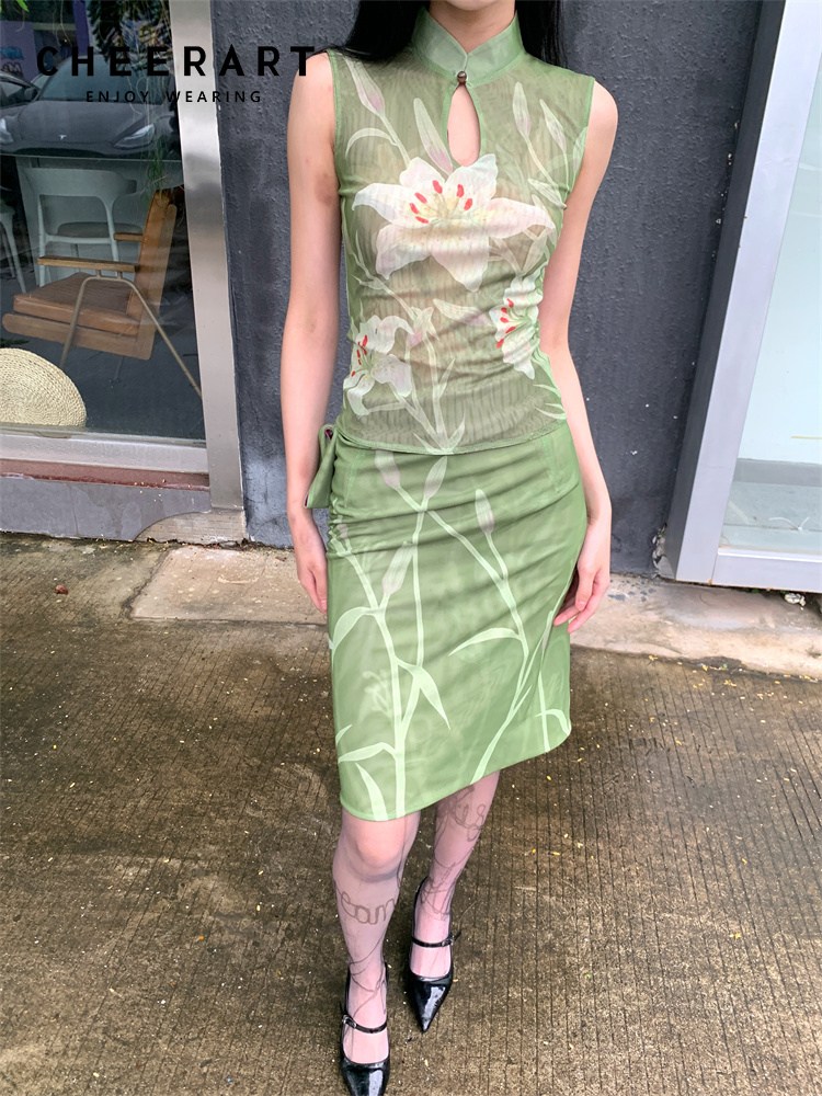Summer Clothing Bundle - Contest ERART-Ensemble haut et jupe vintage