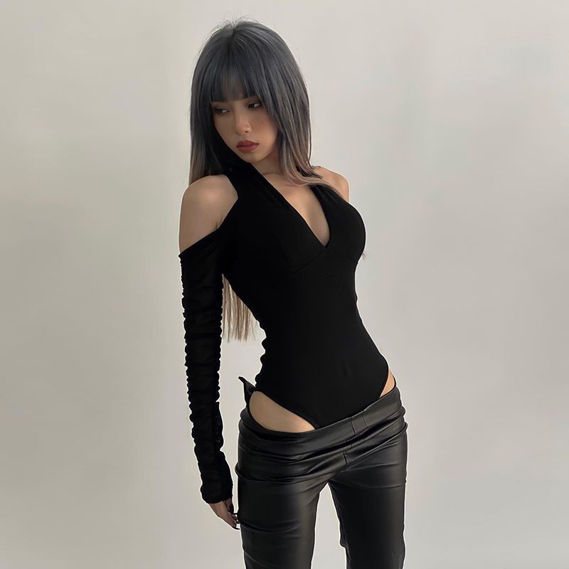 Summer Clothing Bundle - Combinaison sexy ajourée à manches longues