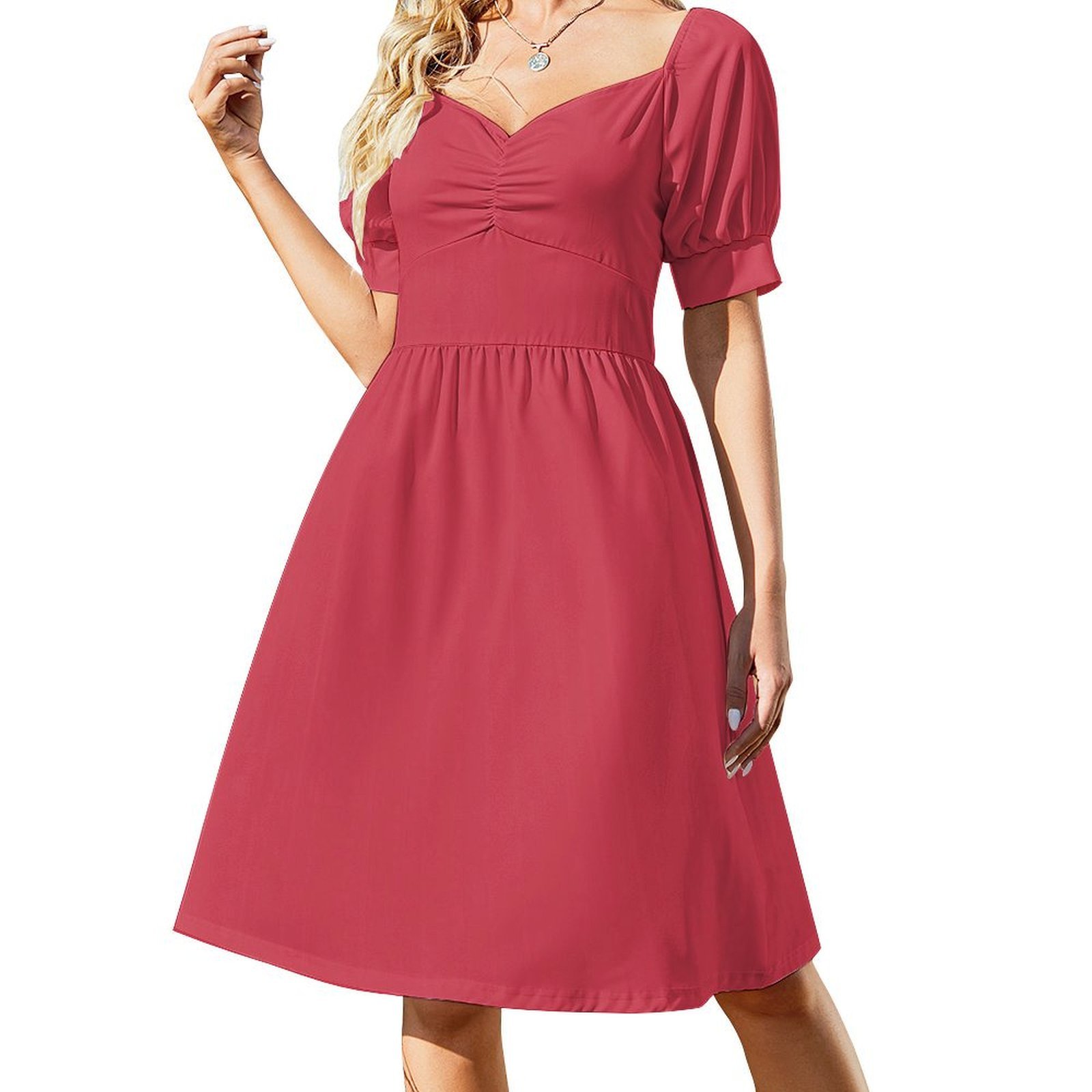 Robe smockée florale paprika p - Summer Clothing Colors avis et prix
