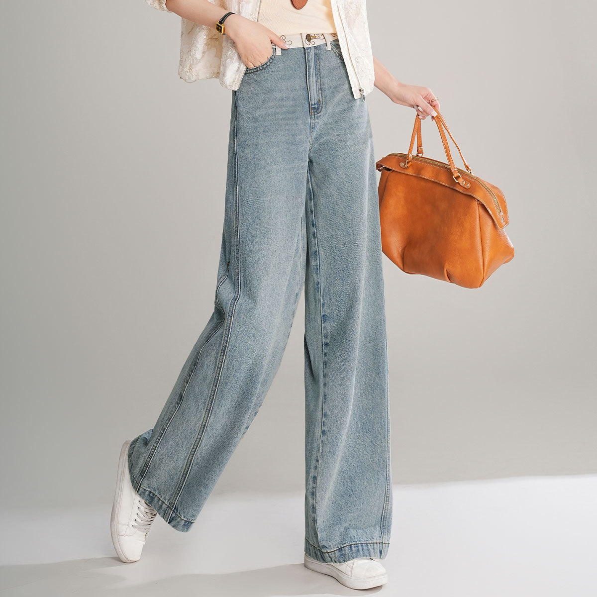 Pantalon en jean rétro LOUISYA - Summer Clothing Reviews avis et prix