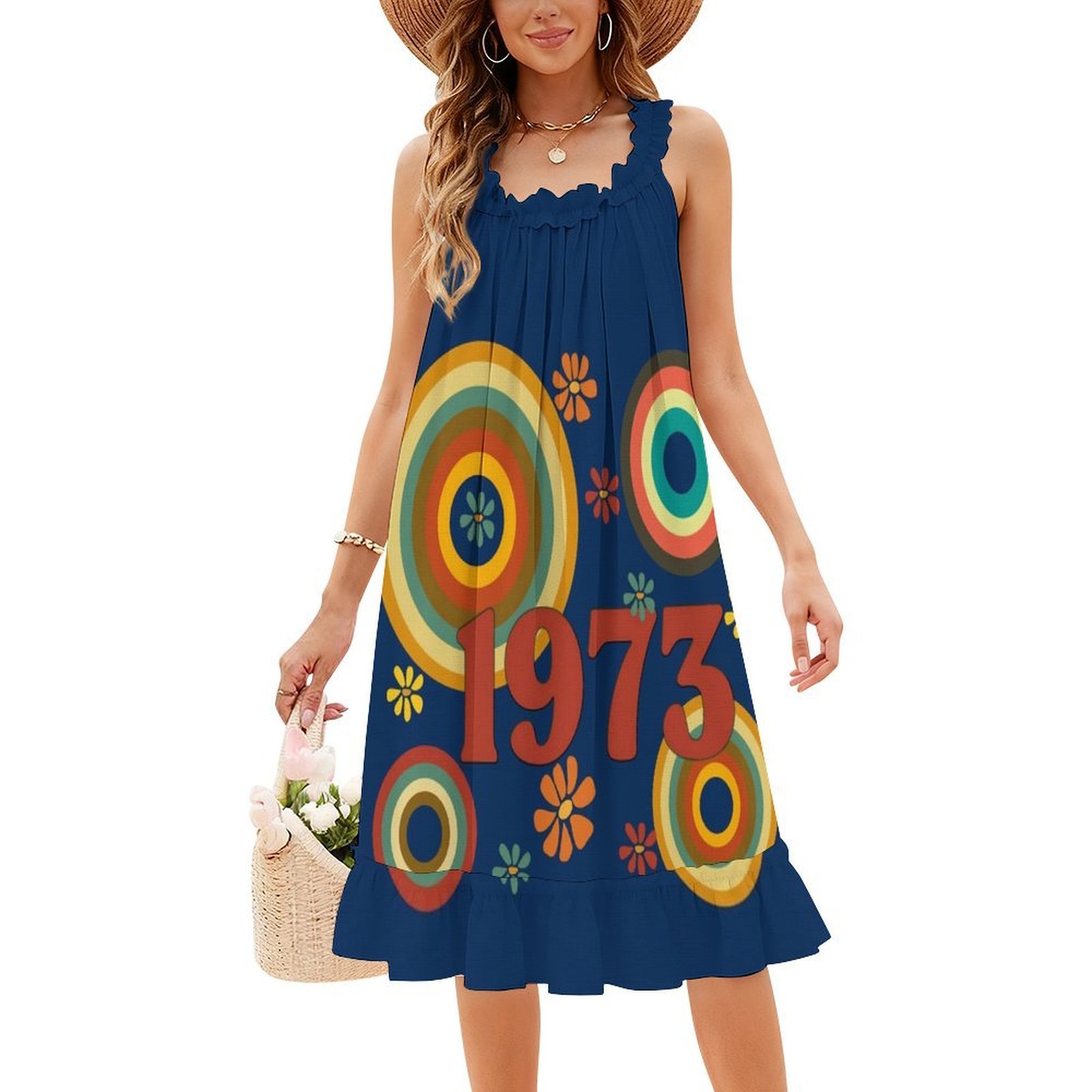 Robe smockée florale pour femm - Summer Clothing Vibes avis et prix