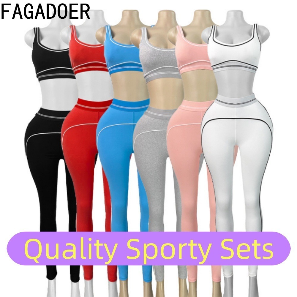 FAGADOER Nouveaux Ensembles Sp - Quality Summer Clothing For Women avis et prix