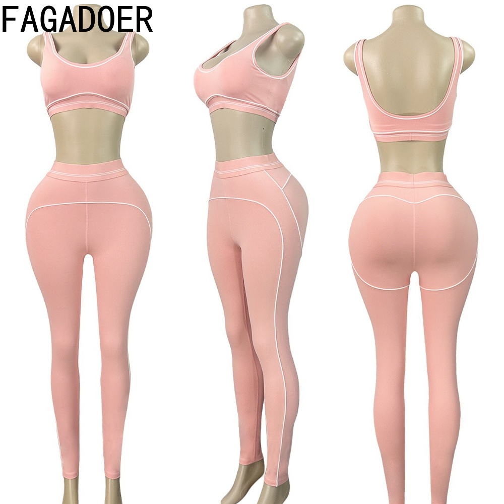 FAGADOER Nouveaux Ensembles Sp - Quality Summer Clothing For Women avis et prix