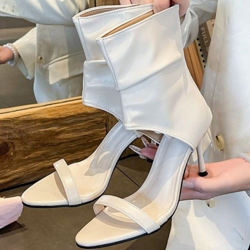 Sandales à talons fins ajourée - Summer Clothing Elegant avis et prix