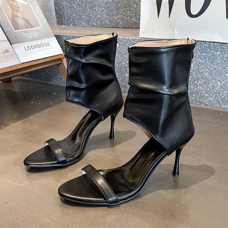 Sandales à talons fins ajourée - Summer Clothing Elegant avis et prix