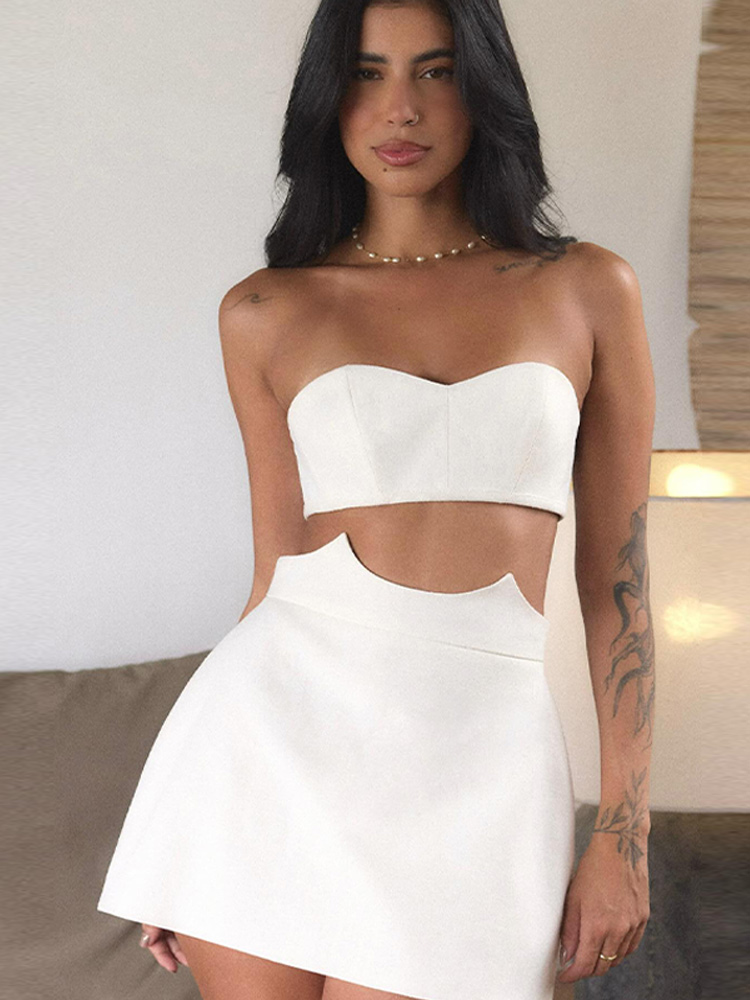 Ensemble deux pièces sexy pour - Summer Clothing Vacation avis et prix