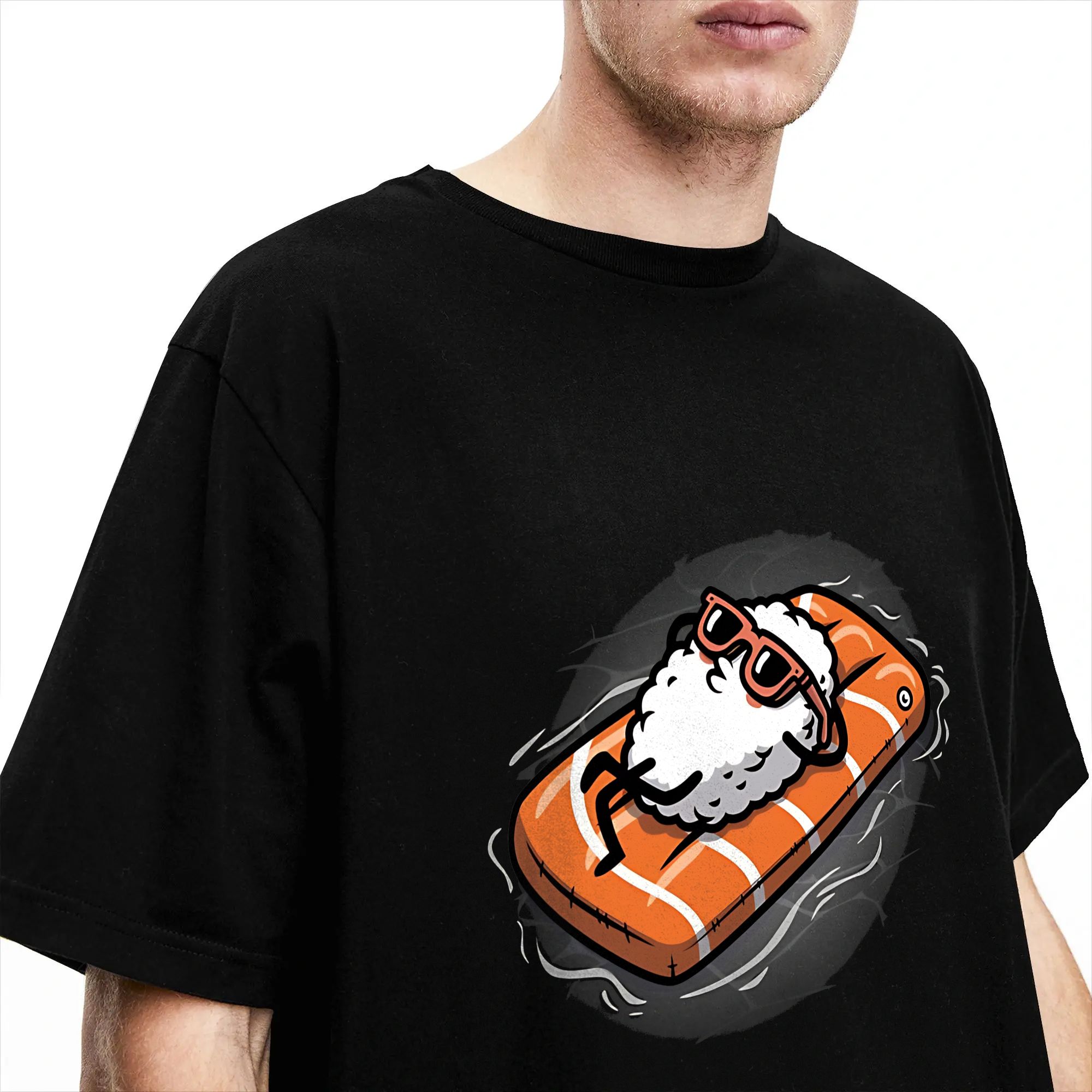 T-shirt Sushi pour hommes et f - Summer Vibes Clothing Men avis et prix