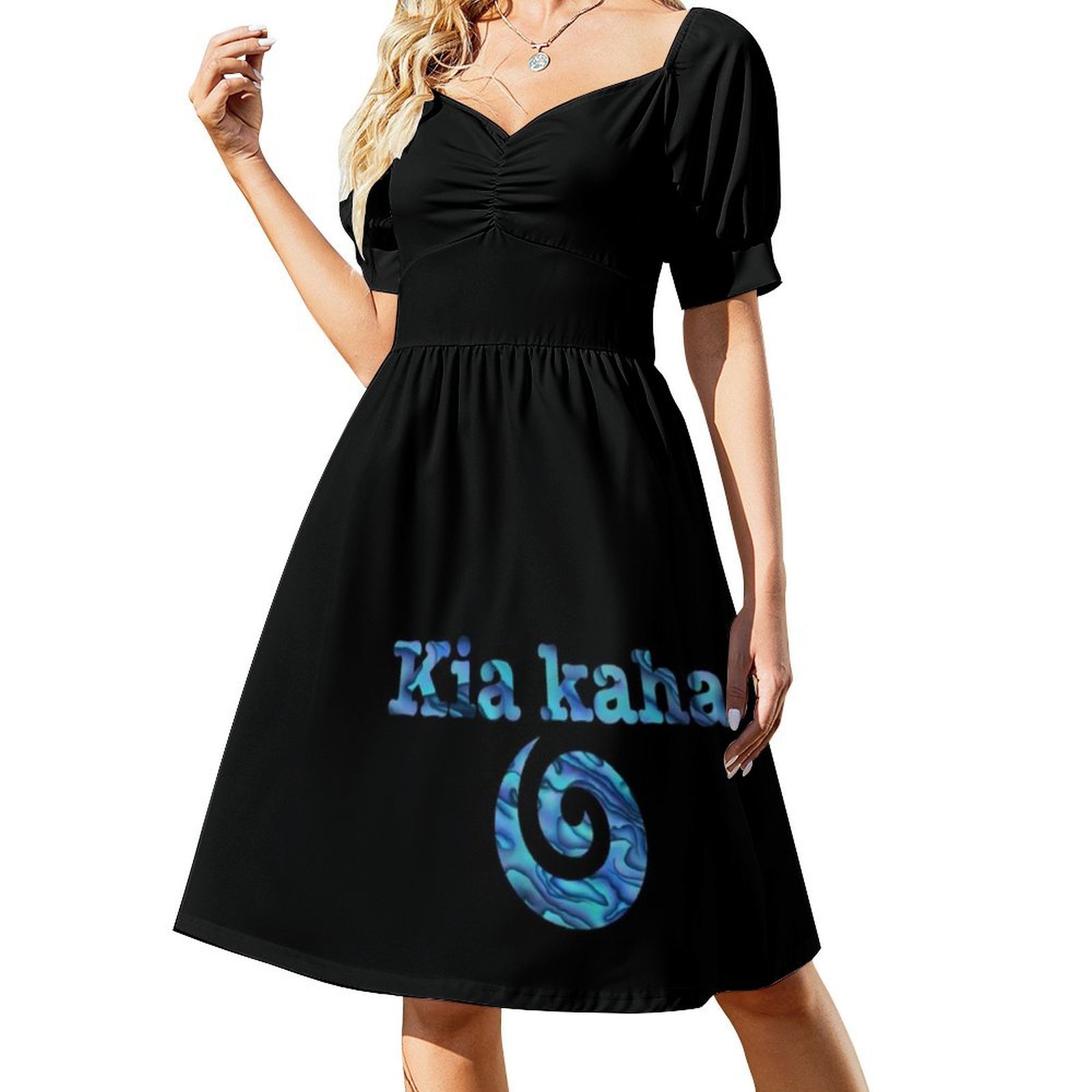 Kaha Koru robe décolleté en co - Summer Clothing Nz avis et prix