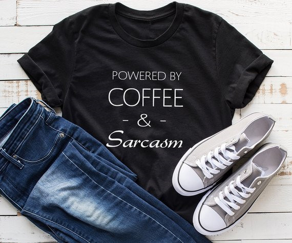 Sugarbaby-T-shirt café et Indu - Summer Clothing Quotes avis et prix