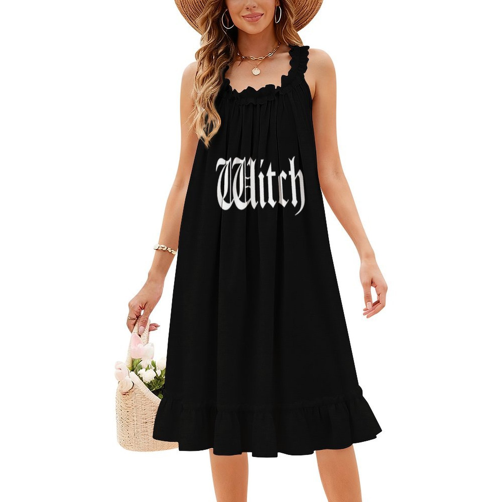 Sorcière bohème robe sans manc - Summer Clothing Vacation avis et prix