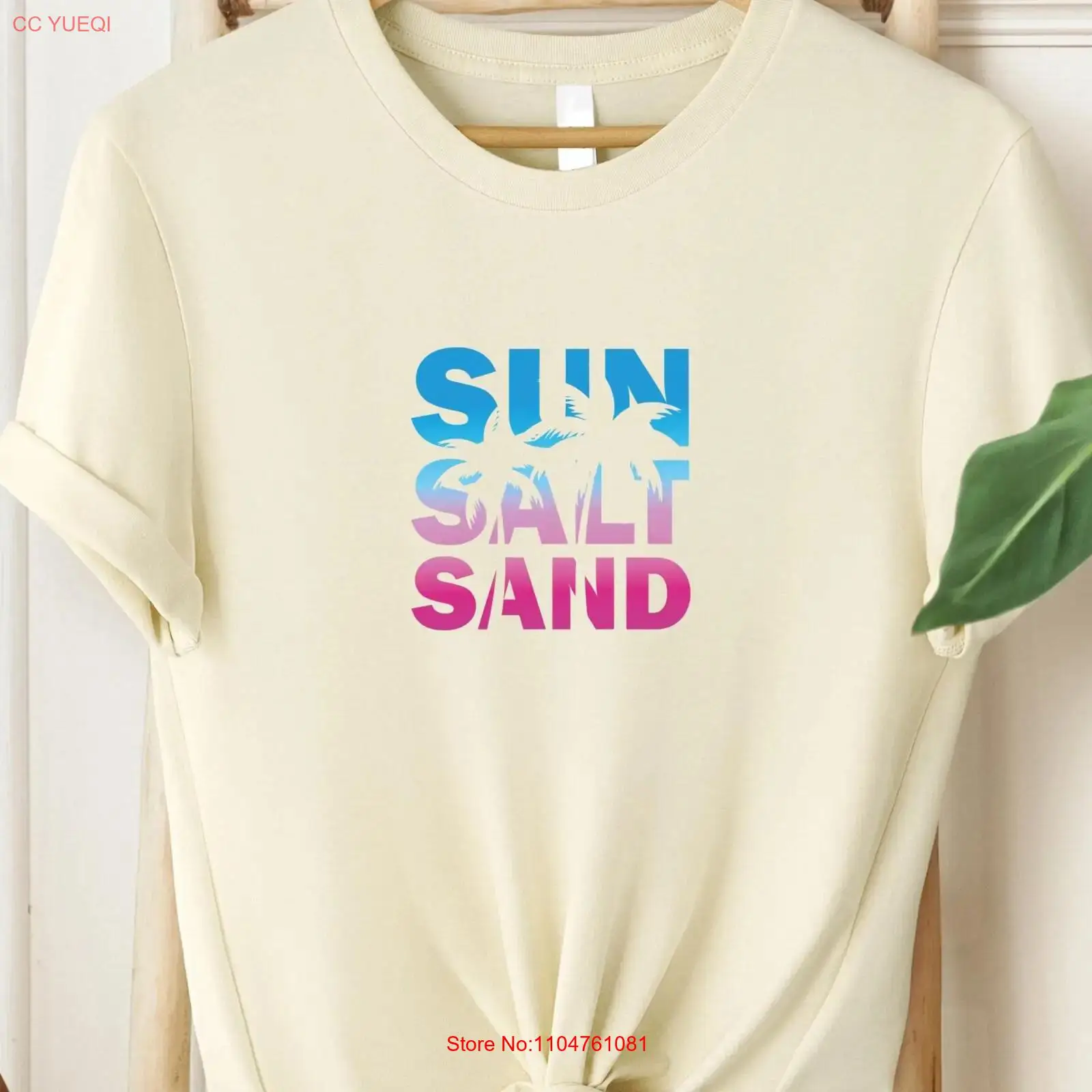 T-shirt Sun Salt Sand, style r - Summer Vibes Clothing Men avis et prix