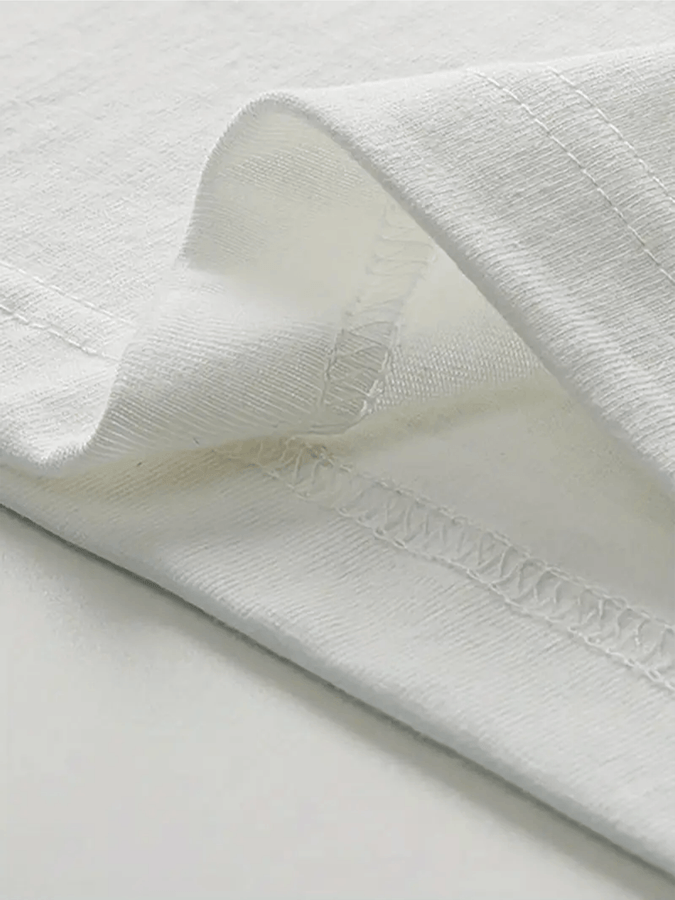 T-shirt confortable à col rond - Quality Summer Clothing For Women avis et prix