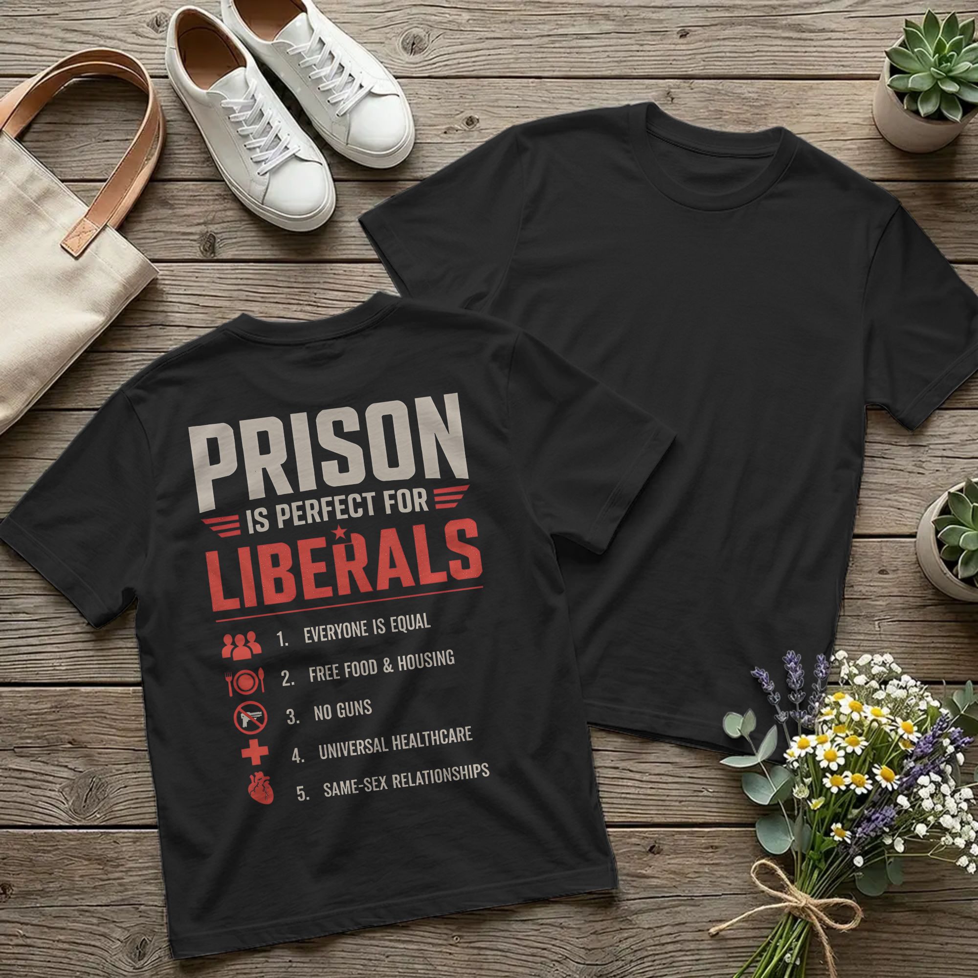 Backprint Prison is Perfect fo - Summer Clothing Quotes avis et prix