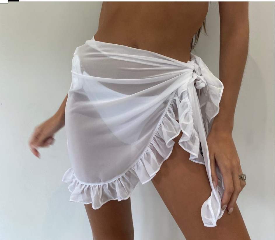 Jupe courte à volants pour fem - Summer Clothing Colors avis et prix