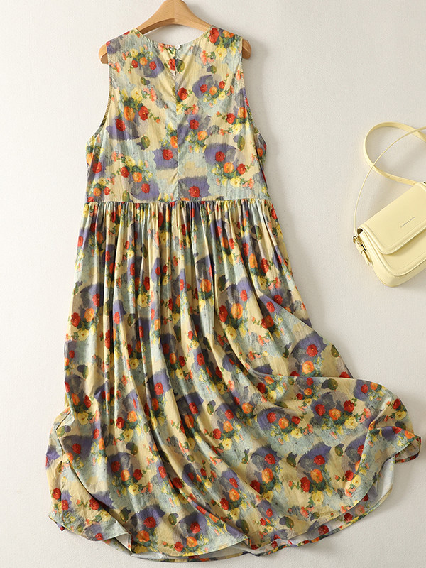 Robe longue d'été ample à impr - Summer Clothing Vibes avis et prix