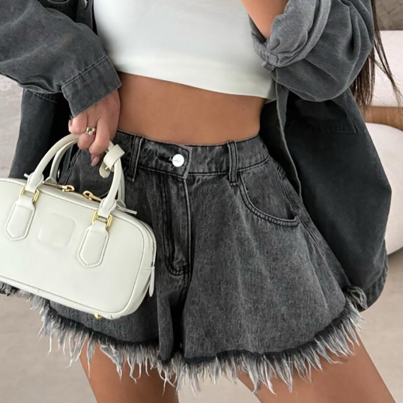 Short en jean taille haute Y2K - Summer Clothing Must Haves avis et prix