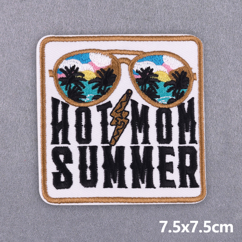 Lot de 5 écussons brodés « Pla - Summer Clothing Vibes avis et prix