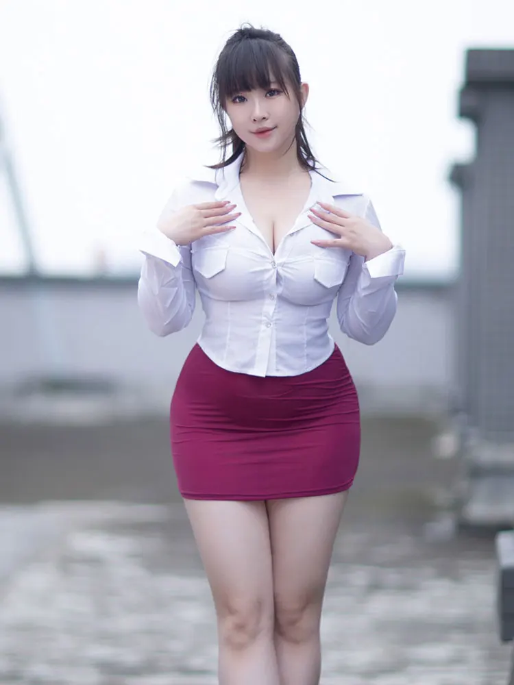 Chemise à col en V profond pou - Summer Clothing Reviews avis et prix