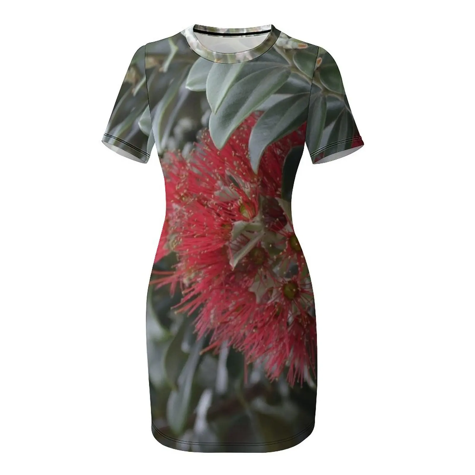 Robe à manches courtes motif s - Summer Clothing Nz avis et prix