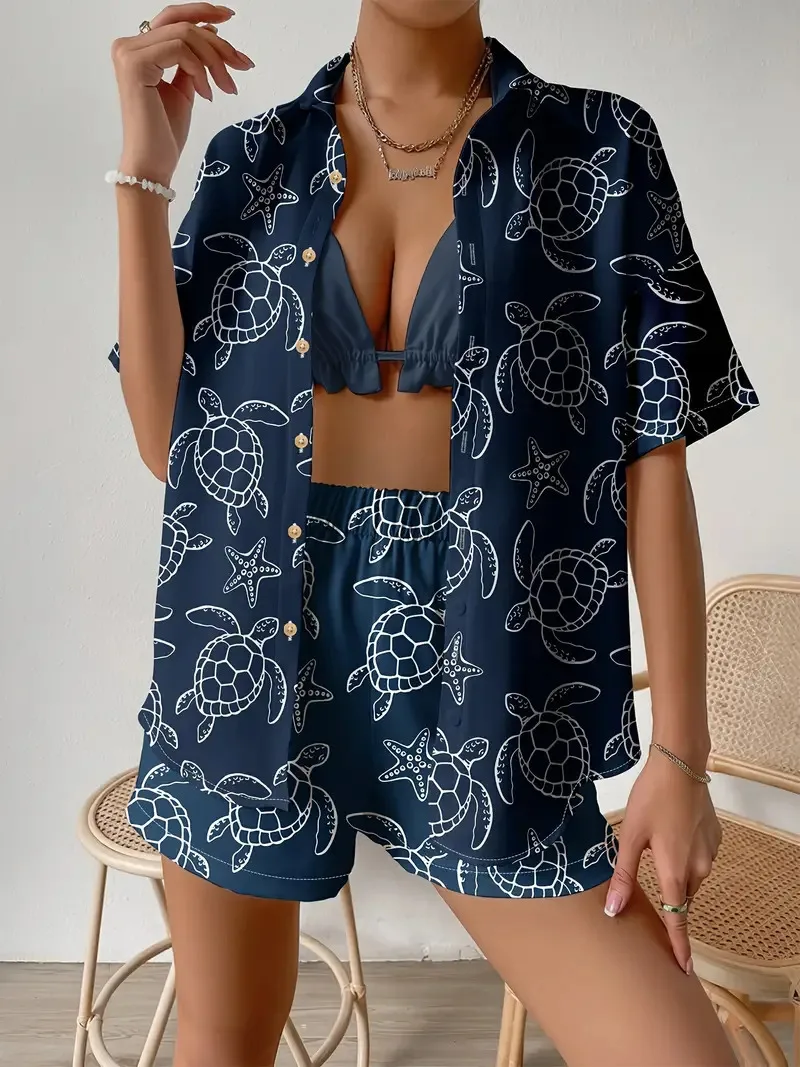 Ensemble 2 pièces imprimé à la - Summer Clothing Vacation avis et prix