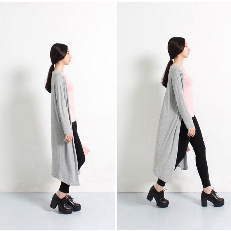 Cardigan long modal à manches  - Summer Clothing Colors avis et prix