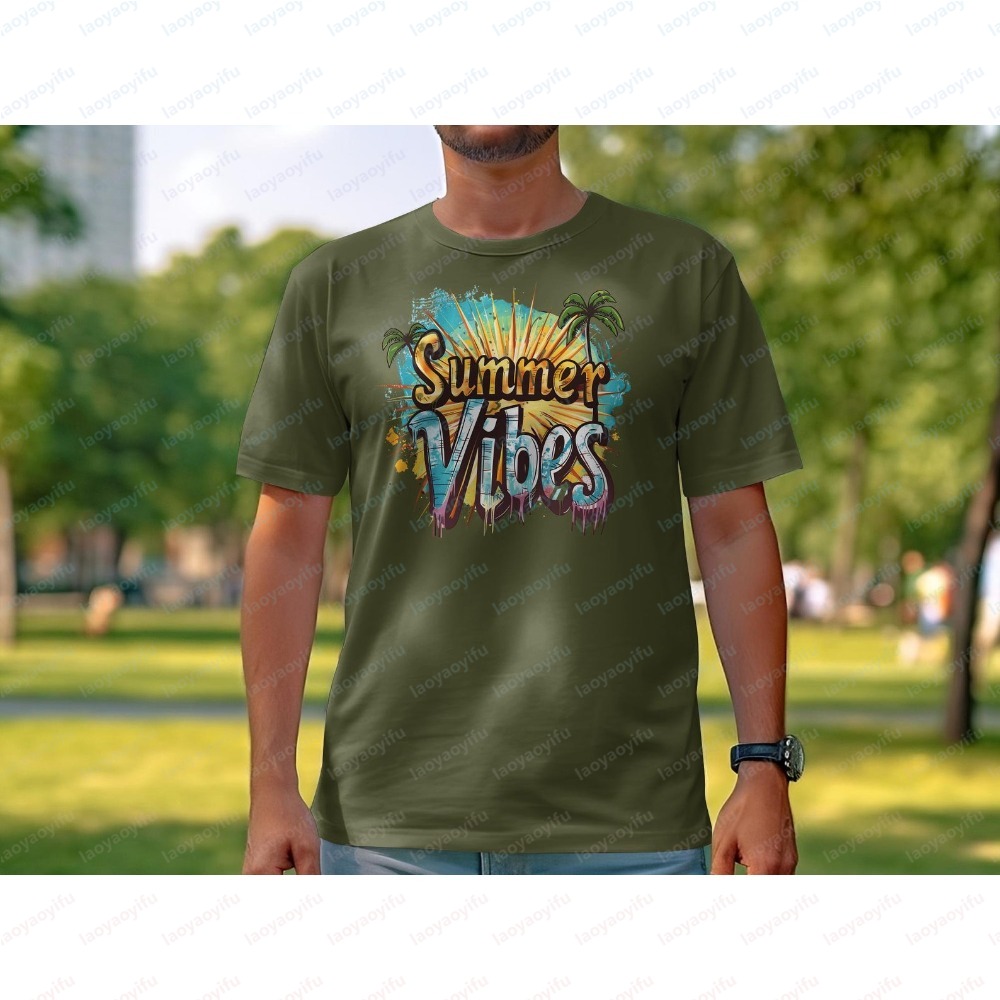 T-Shirt unisexe Summer Vibes,  - Summer Vibes Clothing Men avis et prix