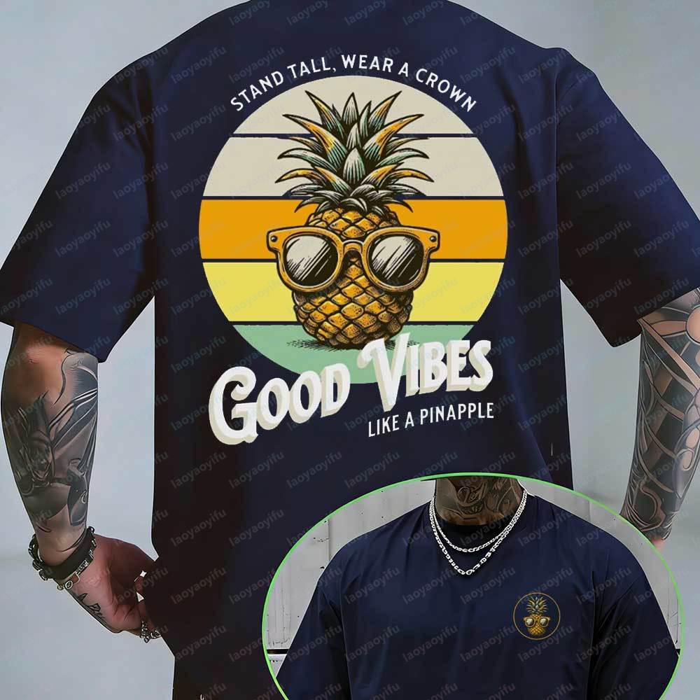 T-shirt graphique rétro d'été  - Summer Vibes Clothing Men avis et prix
