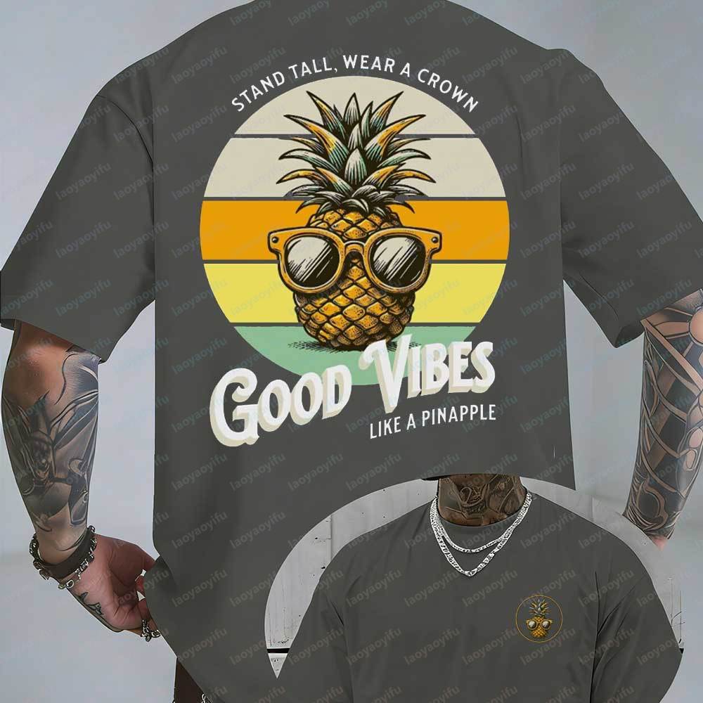 T-shirt graphique rétro d'été  - Summer Vibes Clothing Men avis et prix