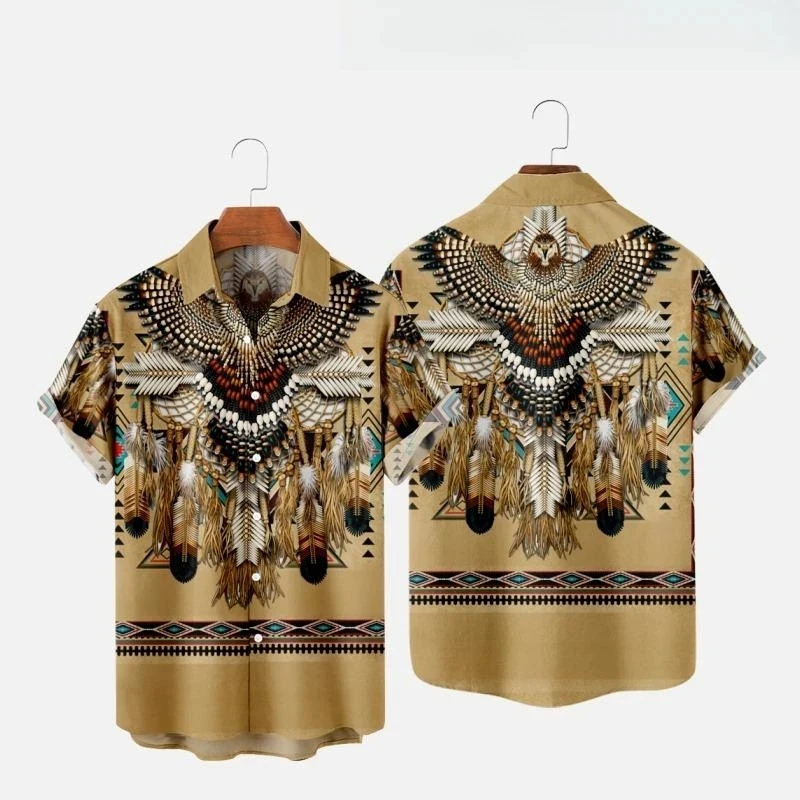 Chemises de plage imprimées 3D - Indian Summer Vintage Clothing avis et prix