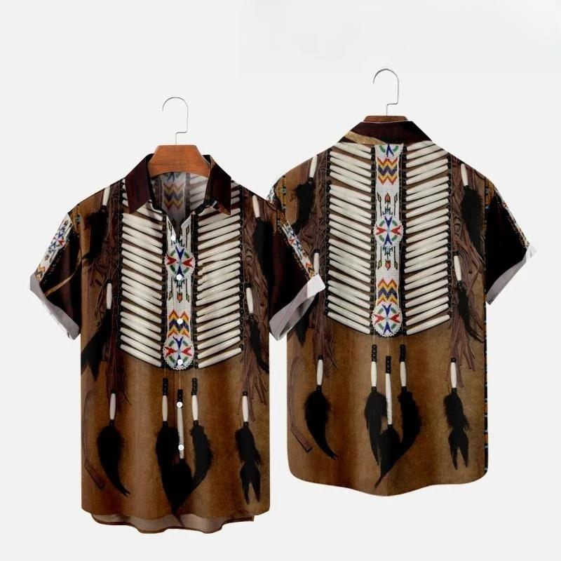 Chemises de plage imprimées 3D - Indian Summer Vintage Clothing avis et prix