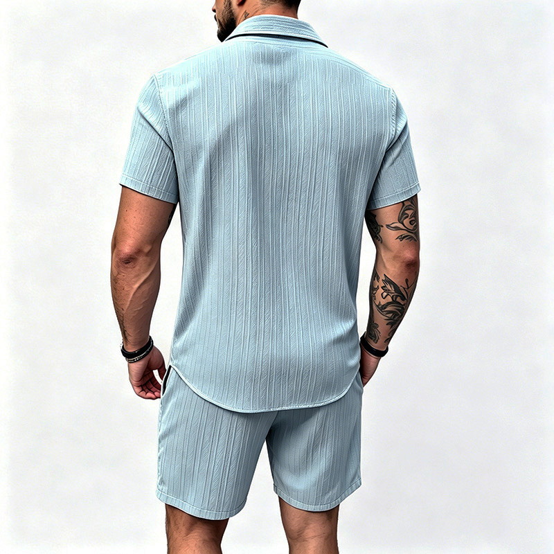 Nouvel ensemble 2 pièces homme - Summer Clothing Sets avis et prix