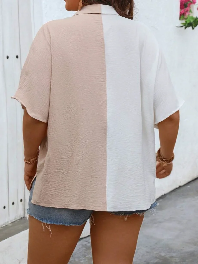 Chemise d'été grande taille po - Summer Clothing Colors avis et prix