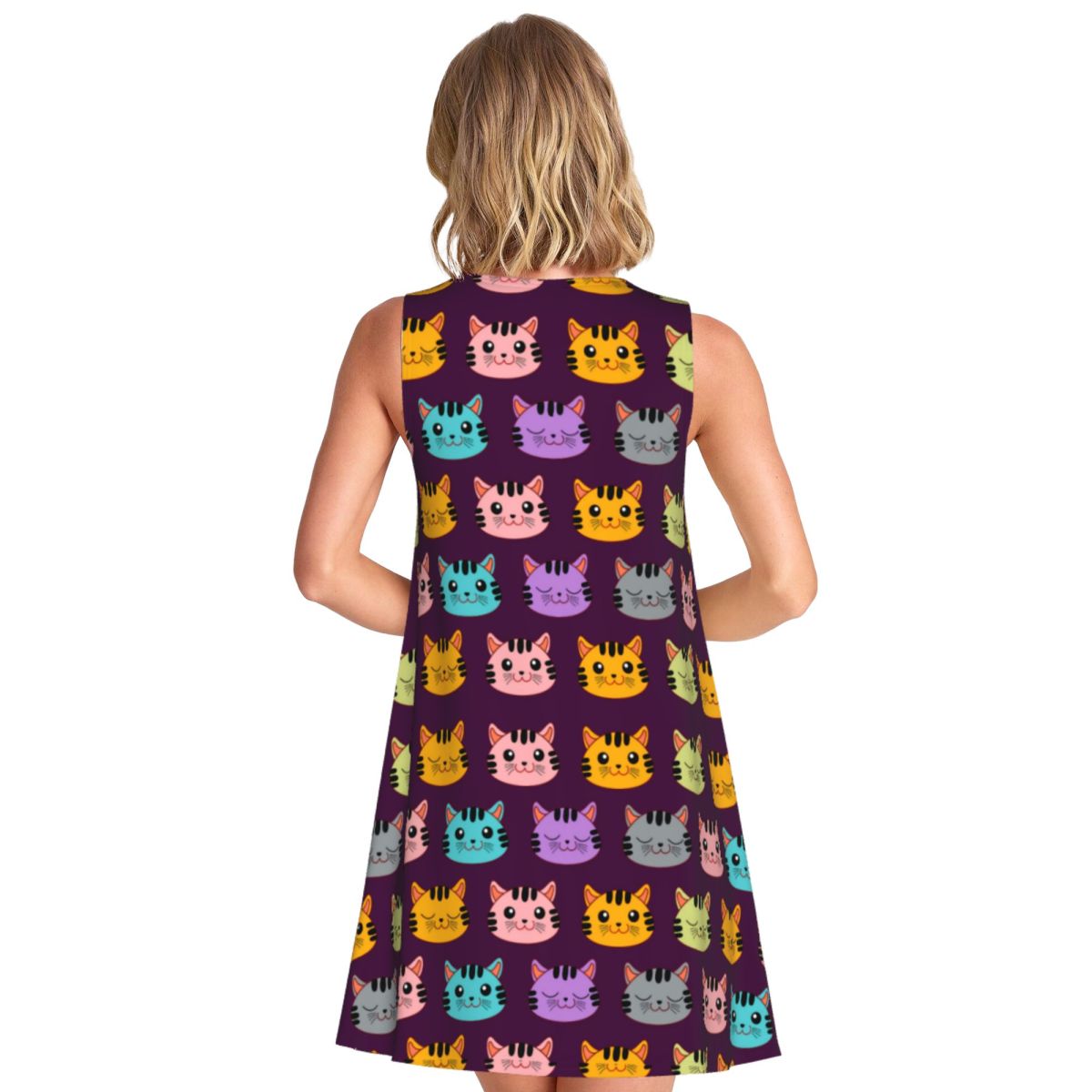 Cool Cats Tank Dress Robe élég - Summer Clothing Ideas For Women avis et prix