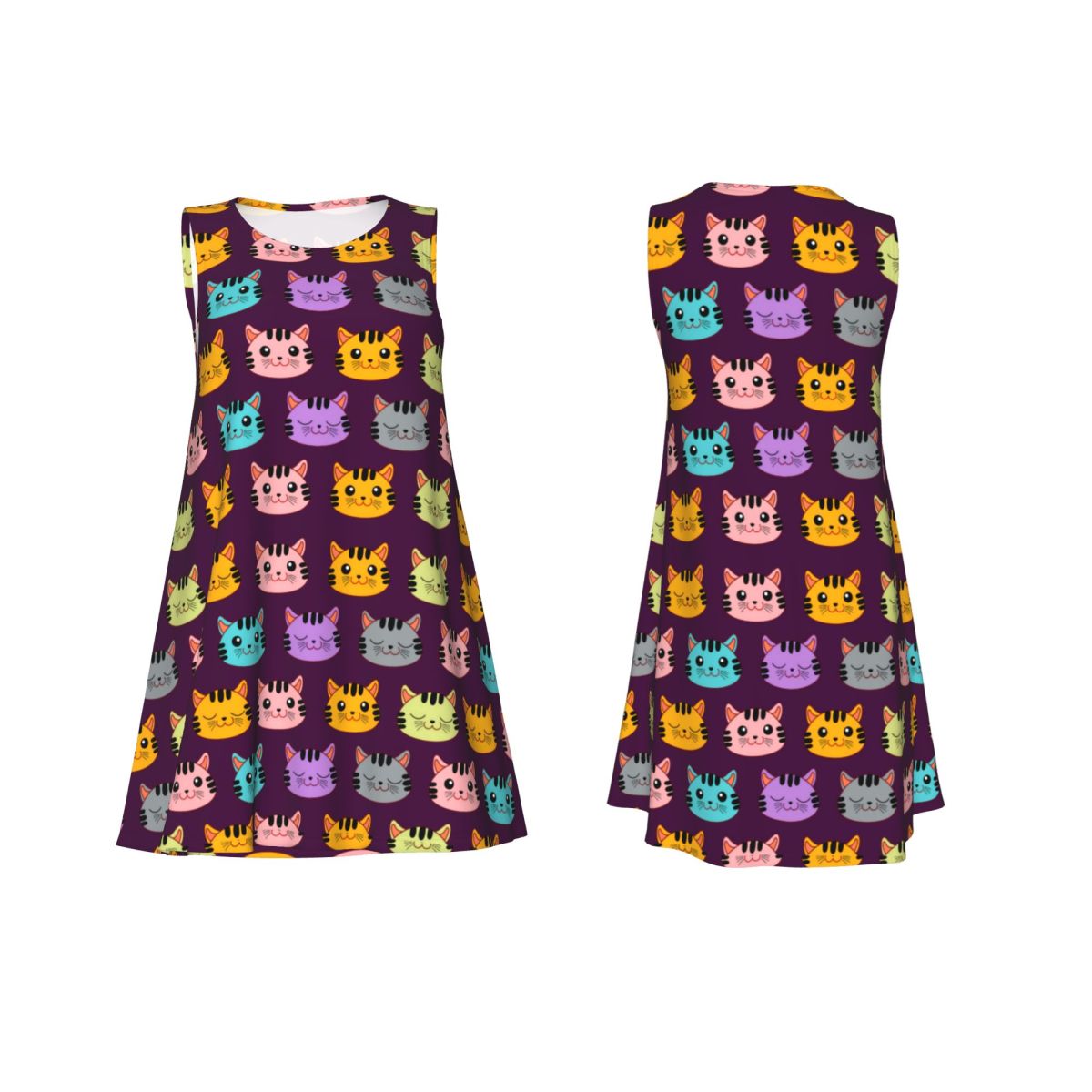 Cool Cats Tank Dress Robe élég - Summer Clothing Ideas For Women avis et prix