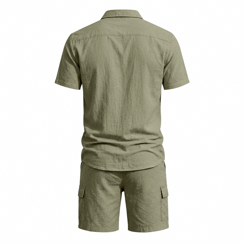 Ensemble deux pièces en lin am - Summer Clothing Sets avis et prix