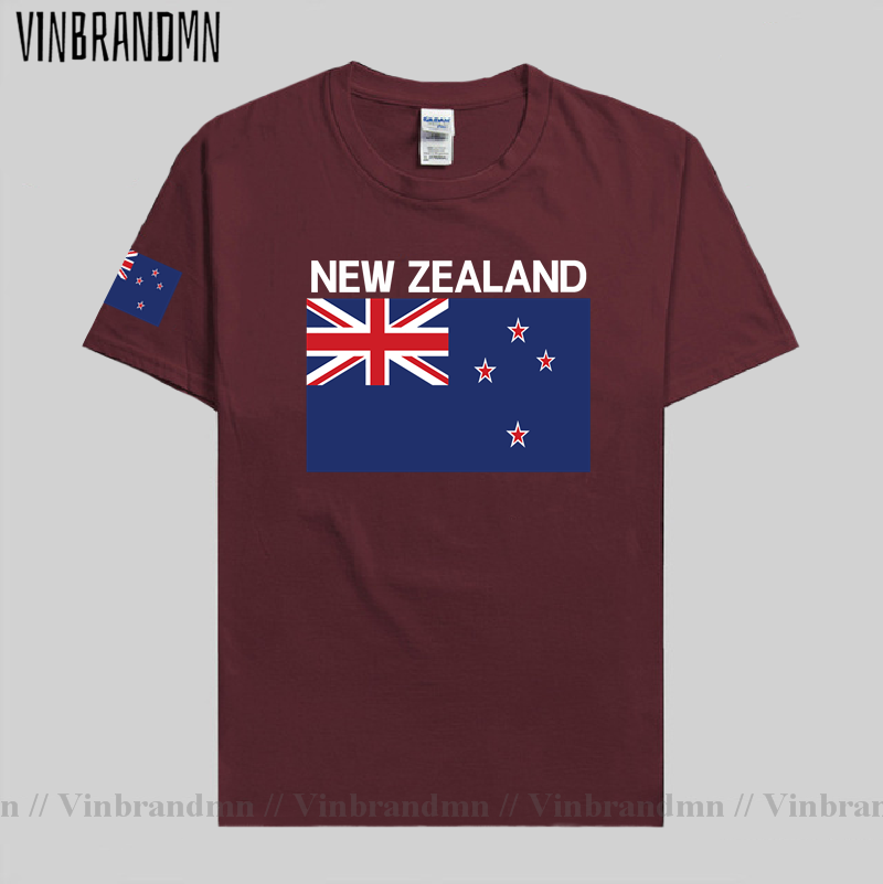Nouvelle-zélande hommes T-shir - Summer Clothing Nz avis et prix